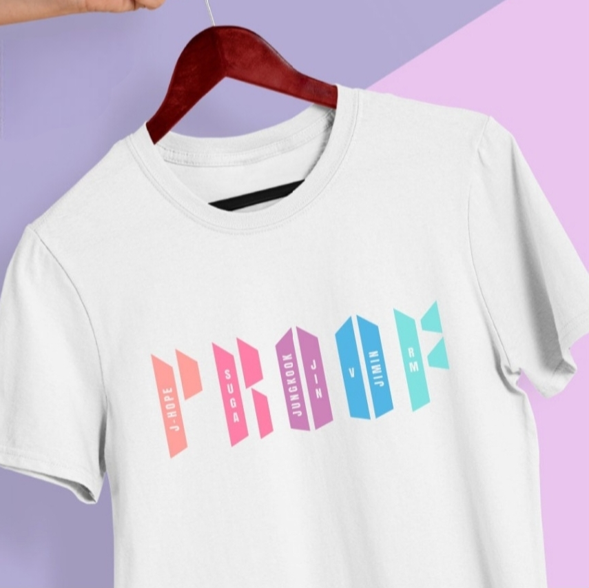 CAMISETA BTS PROOF 100% ALGODÓN