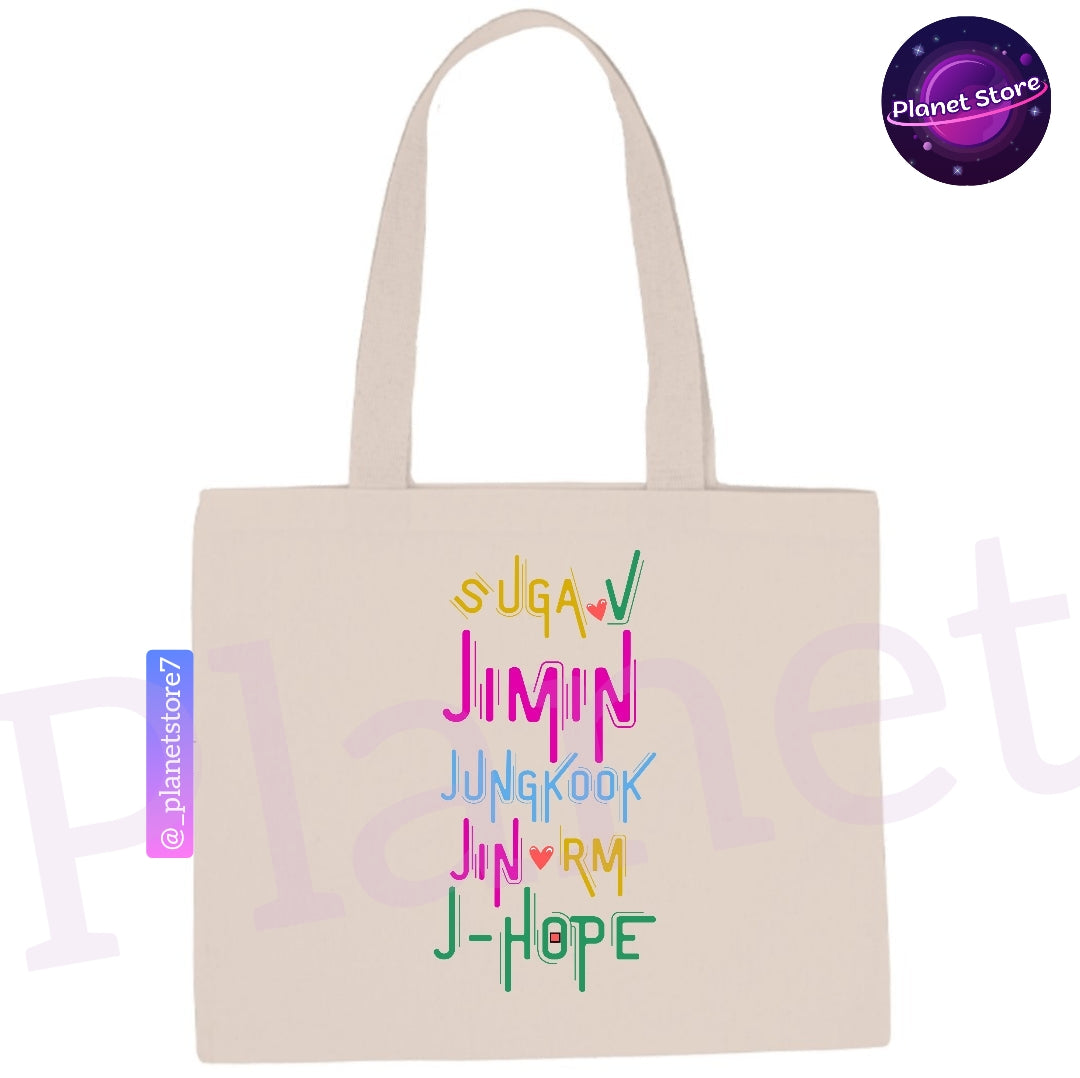 ECOBAGS BTS 100% ALGODÓN - ¡VARIOS MODELOS!✨ 