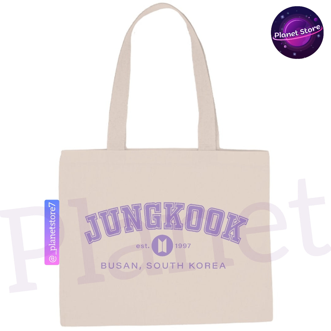 ECOBAGS BTS 100% ALGODÓN (todos los miembros) 